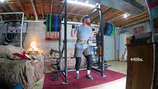 Hatch Squat Program - 1RM Attempt
