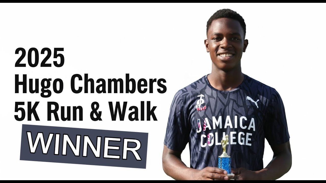 Rasheed Pryce Of Jamaica College On Top: Hugo Chambers 5K Run & Walk ...