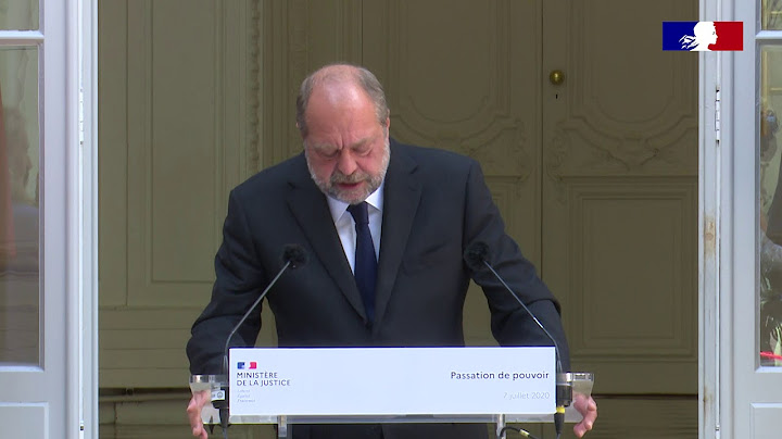 Cérémonie de passation des pouvoirs : Eric Dupond-Moretti succède à Nicole Belloubet