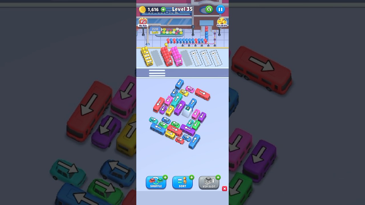 Bus Craze Game level 35