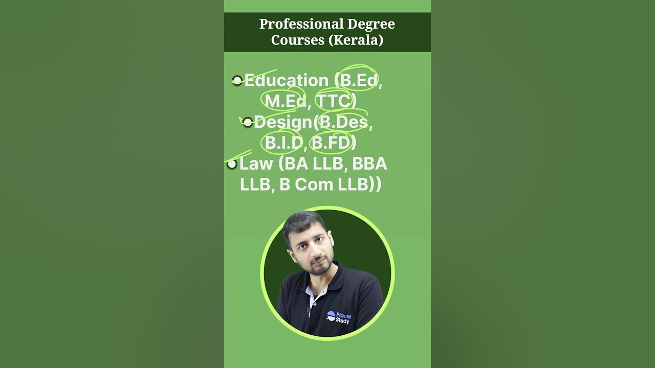 top-7-professional-degree-courses-in-kerala-shorts-youtube