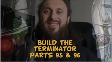 Build the Terminator - Parts 95 & 96 - Connecting the Left Knee & the 1st Toe 🦾🦿