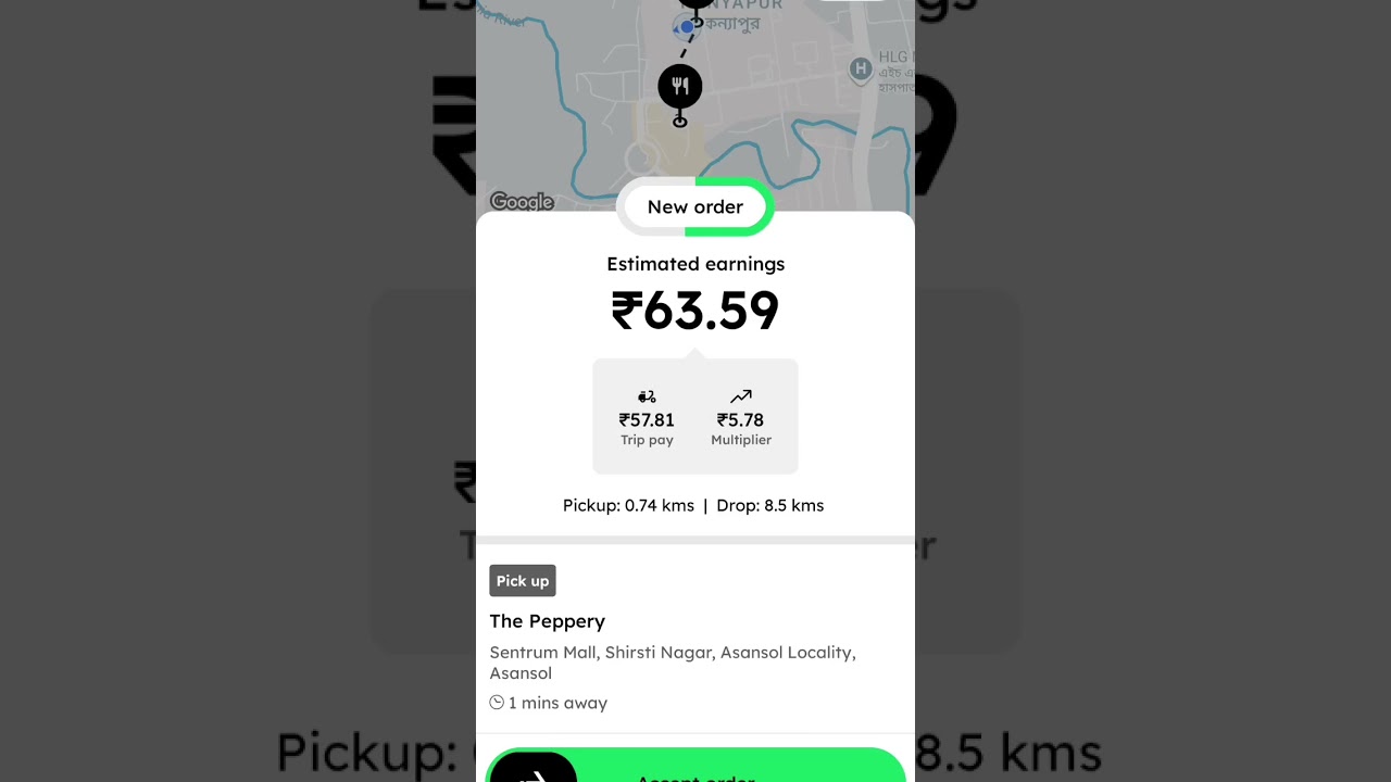 8 km ka zomato kit paisa de rha 😅 