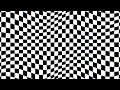 Wavy Black And White Distorted Checkerboard Flowing Optical Illusion 4K 60fps Wallpaper Background
