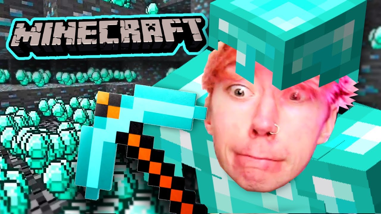 I FINALLY Found Diamonds in Minecraft :') - YouTube
