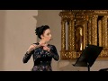 Cpebach  flute sonata in a minor h562  rebecca taio
