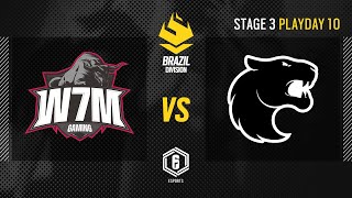 W7M vs. FURIA \/\/ LATAM League Brazil Division 2021 - Stage 3 - Playday 10