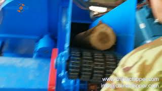 Disc Chipper Bx1800 Chipping Wood Logs