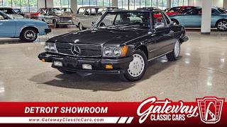 1986 Mercedes Benz 560SL Gateway Classic Cars Detroit #2608
