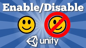 How to disable and enable game object with C# script in Unity game | Unity 2D tutorial