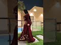✨ Arabic Most Beautiful Glamour Curvy Model Shamas in Elegant Dress | Plus Size Fashion ✨