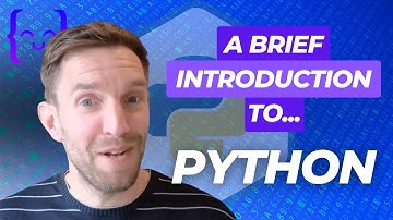 A Brief Introduction to Python