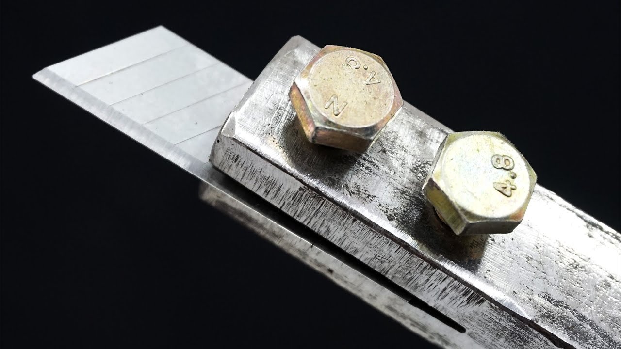 Do Not Throw Away Broken Utility Knife Blades !!! Look What Happened! YouTube