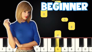 Famous Exile - Taylor Swift ft Bon Iver | Beginner Piano Tutorial | Easy Piano Wealth