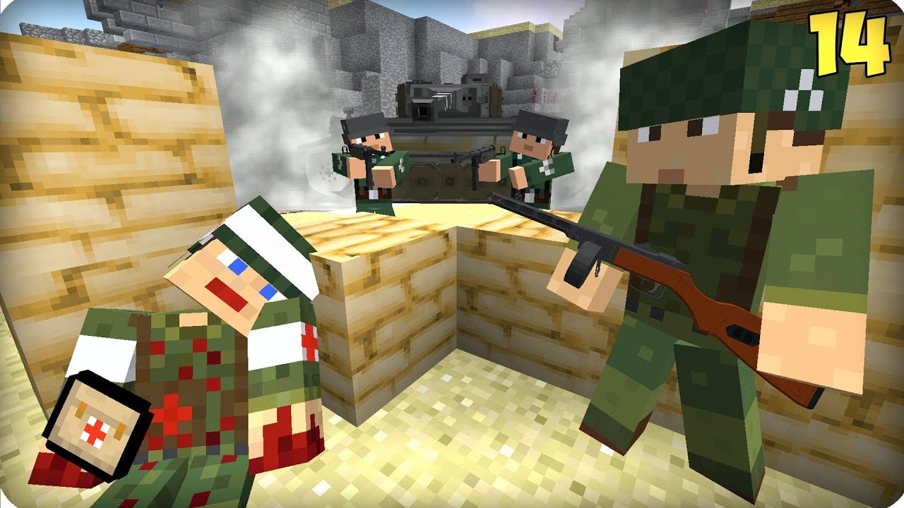 вторая мировая в майнкрафте