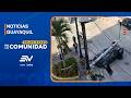 Automóvil chocó y derribó un poste en Cdla. La Garzota | Noticias Televistazo | Ecuavisa