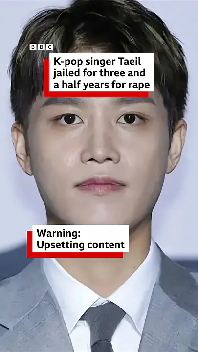 K-pop singer Taeil jailed three-and-a-half years for rape. #KPop #NCT #BBCNews