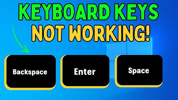 How to Fix Spacebar, Enter, or Backspace Keys Not Working in Window10/11
