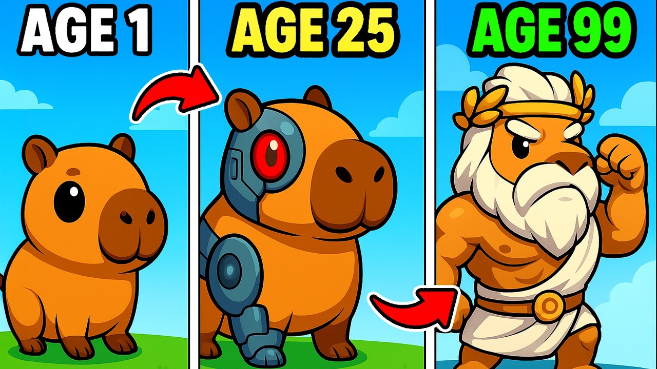 TWO HOURS of NOOB to GOD CAPYBARA in Roblox