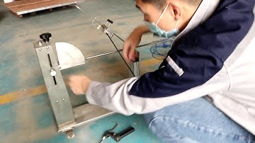 IEC 60884-1 Impact Testing Machine Low Energy Pendulum Hammer Test Apparatus