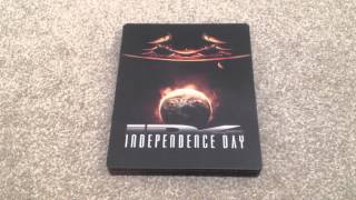 Id4 Independence Day Uk Blu-Ray Steelbook Unboxing