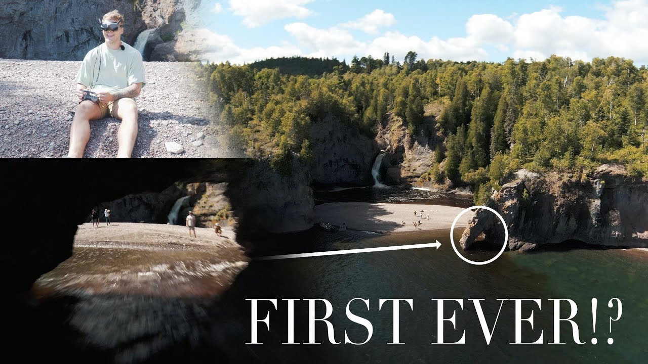 MY BUCKET LIST FPV SHOT!! | MANITOU FALLS MINNESOTA