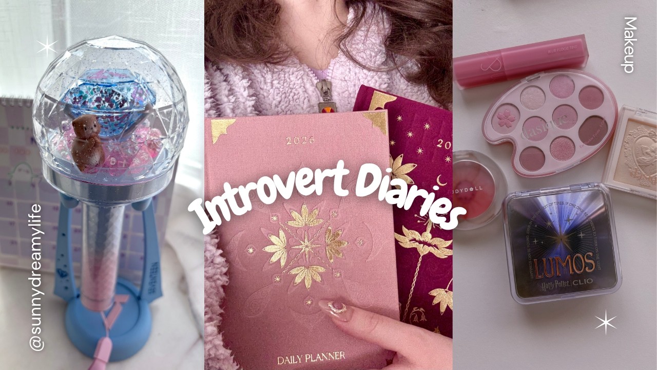 Cozy Routine Vlog💕 Skincare, Makeup, Hair & Caratbong Light Stick Decor! 💎