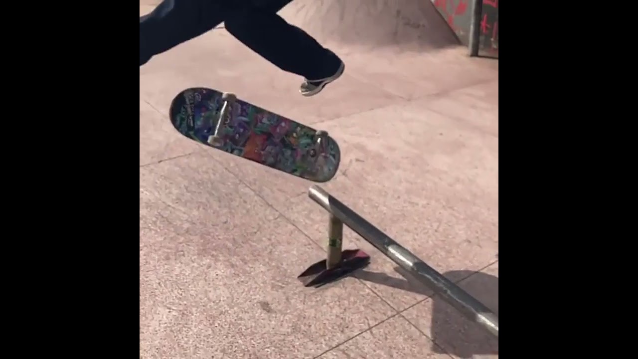 tre flip crook nollie inward heel out 🔥 amazing skateboard skills top shorts videos 2021