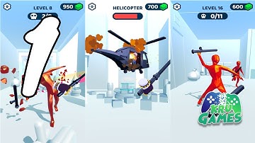 Mr Hit Gameplay Walkthrough #1 (Android, IOS)