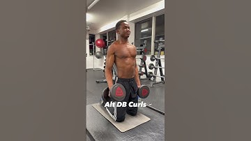 Biceps 🔥 | 4 Curl Variations (dumbbells only) get bigger biceps