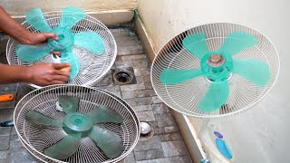 Fan - Membersihkan Kipas Angin Berdiri dan Mencuci Baling Baling Lima Bilah