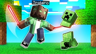 CREAMOS ESPADAS LASER en MINECRAFT  MINECRAFT ALEATORIO