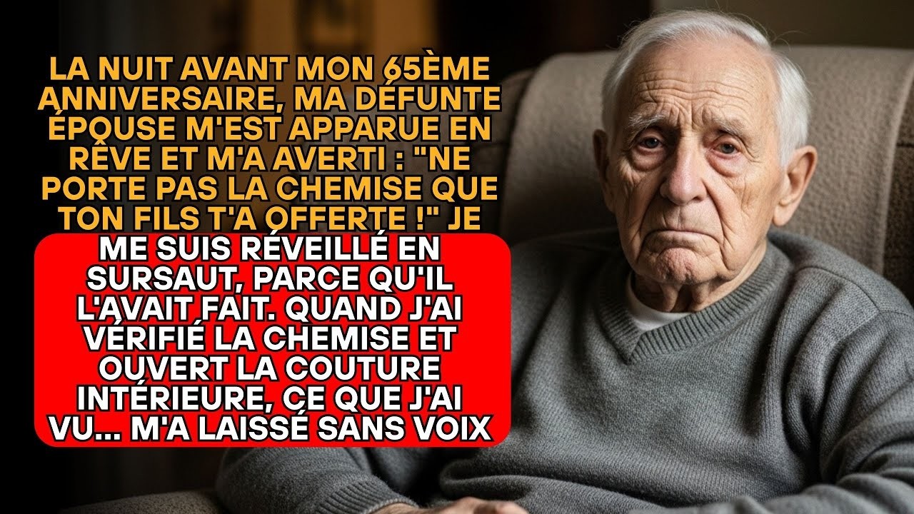 DANS MON RÊVE, MA DÉFUNTE ÉPOUSE A DIT 