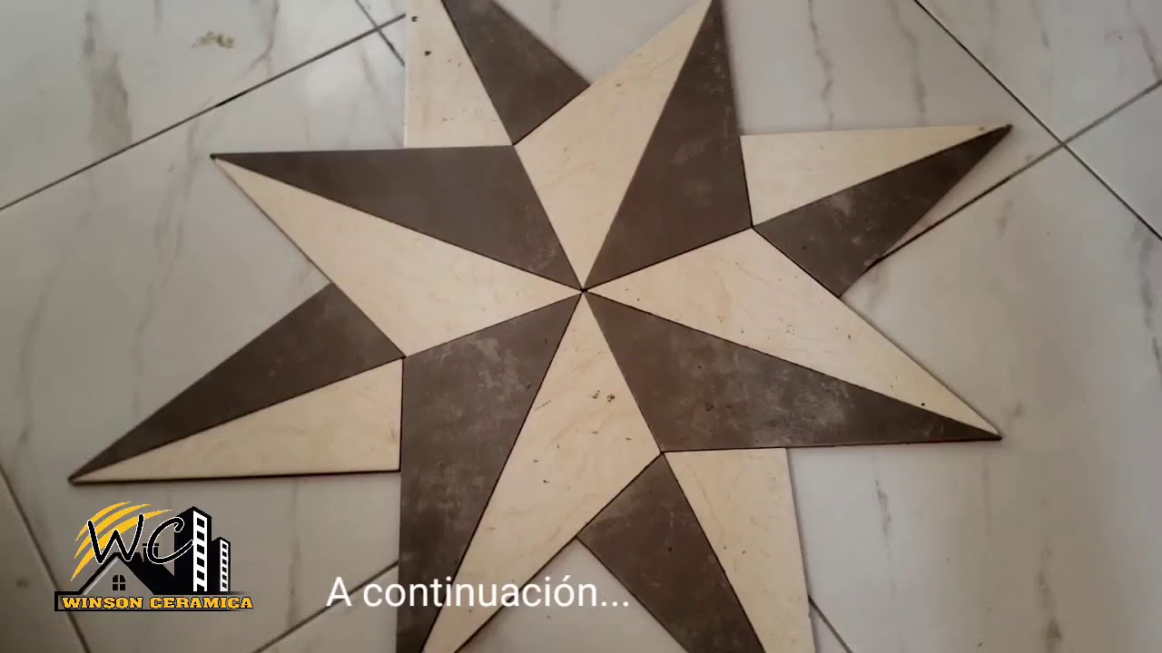 Estrella 🌟 en cerámica / los mejores diseños de piso - thptnganamst.edu.vn