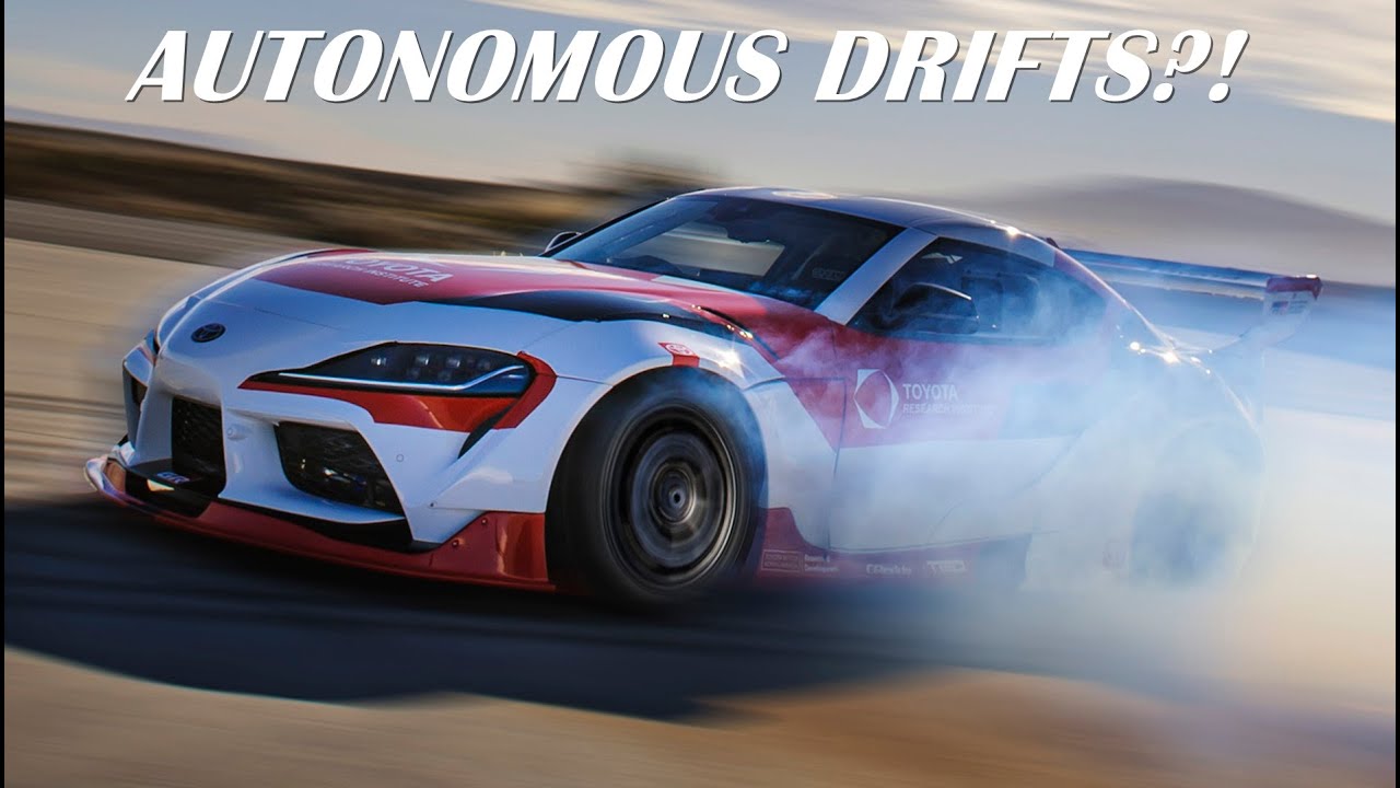 Toyota Supra By Tri Self Driving Drift Car Youtube
