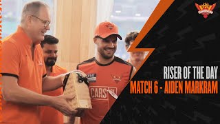 Riser of the day match 6 - Aiden Markram | SRH | IPL 2022