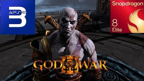 God of War 3 on Snapdragon 8 Elite | APS3E v1.31 PS3 Emulator Android Test 🔥
