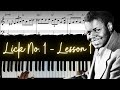 Lick No. 1 – Left Hand Variations │Blues Piano Lesson #11