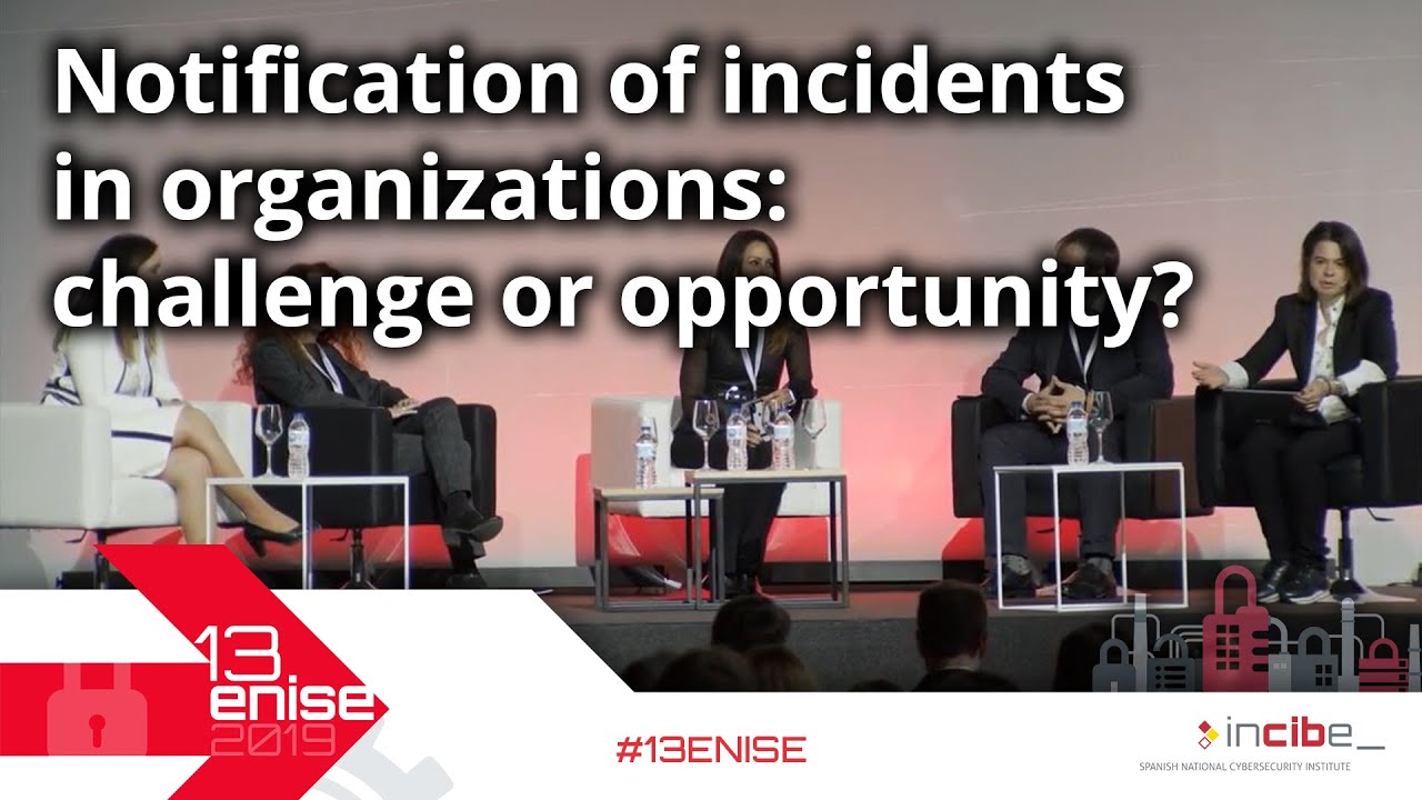 Notification of incidents in organizations: challenge or opportunity? 