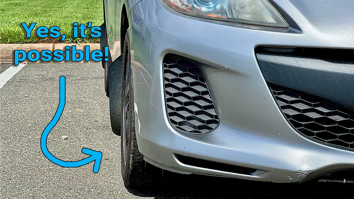 Getting camber on the stock Mazda 3 strut mount for autocross!