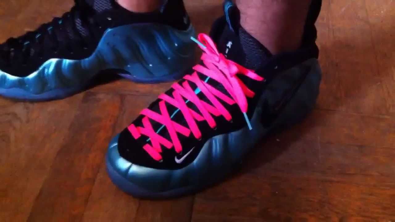 pink and blue foamposites