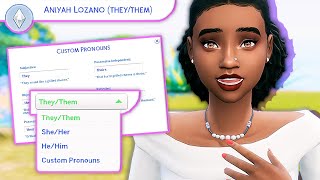 PRONOUNS ARE FINALLY HERE!!!😱 THE SIMS 4