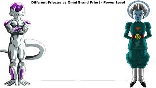 مستويات القوة frieza vs omni