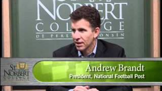 Famous "Conversations from St. Norbert College" featuring Andrew Brandt Net Worth