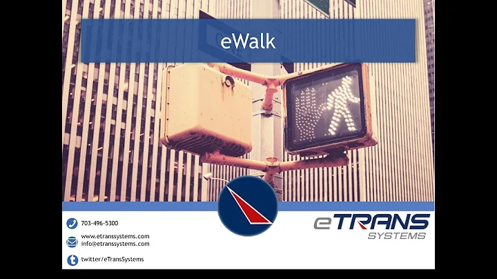 eTrans eWalk Application