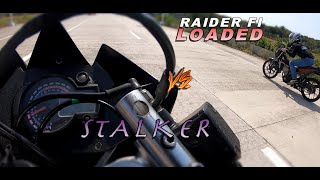 KRR 150 VS RAIDER FI (LOADED) VS STALKER - Pinaka Mabilis na RFI ng ILOCOS - Salpok sa Nag-UTURN