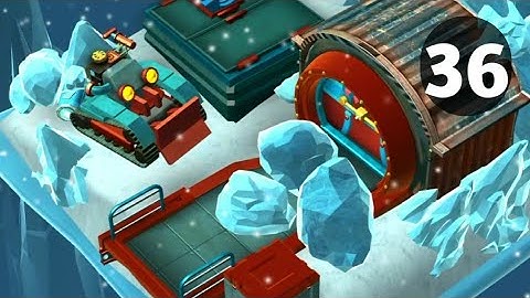 Tiny Robots Recharged Level 36 (Blocked Out) Android Gameplay...!