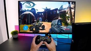 Halo 3 | Xbox 360 Gameplay On A 4K Monitor | POV Retro Graphics Test