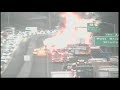 Two tractor-trailers involved in fiery crash on I-95