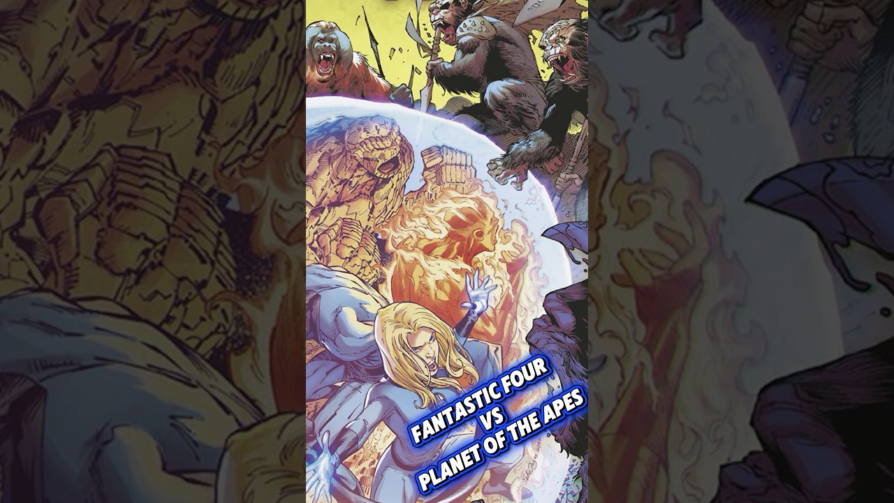 Fantastic Four vs The Planet of the Apes is Finally Here!